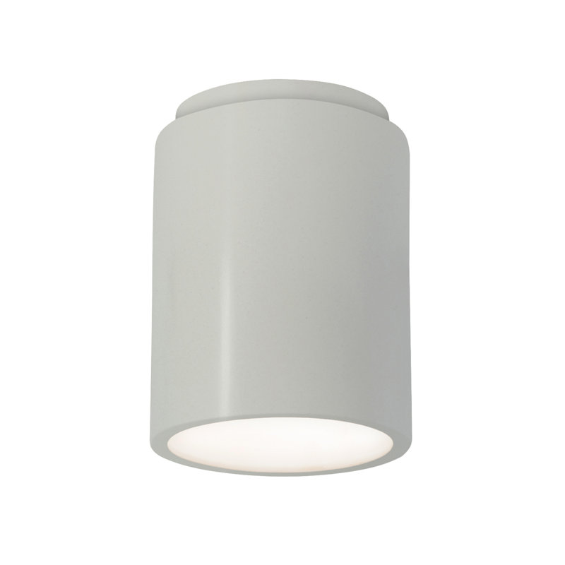 Sumatra Ceramic Flush Mount, Cerise, LED (Integrated)
