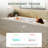 CASAINC 60"x32" Solid Surface Drop In Soaking Bathtub Matte White With Drain