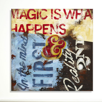 Strategy For Everyday Sorcery by Rodney White - Wrapped Canvas Print, 46cm H x 46cm W x 4cm D