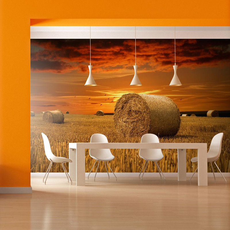 Roslie Wall Mural, 121" L x 157" W