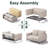 Thompson Upholstered 53.5'' Loveseat-1498288573