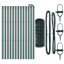 Galvanised Steel Border Fencing-1386446441-1386446443