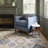 Pali Blue Handwoven Jute Rug-50730825
