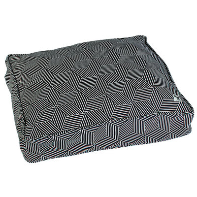 Vonda Geometric Cotton Pet Bed