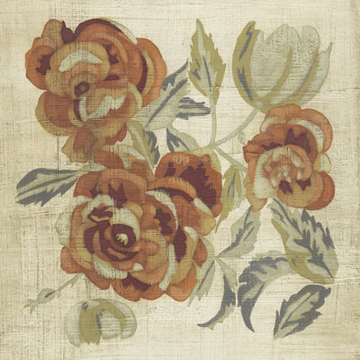 Autumn Rose I by Chariklia Zarris - Wrapped Canvas Painting