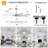 72"Matte White Ceiling Fan  -330860760-330860762-330860756