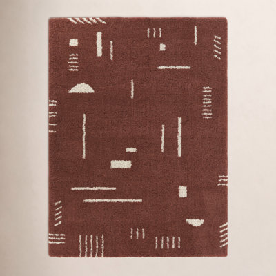 Morin Geometric Shag Rug