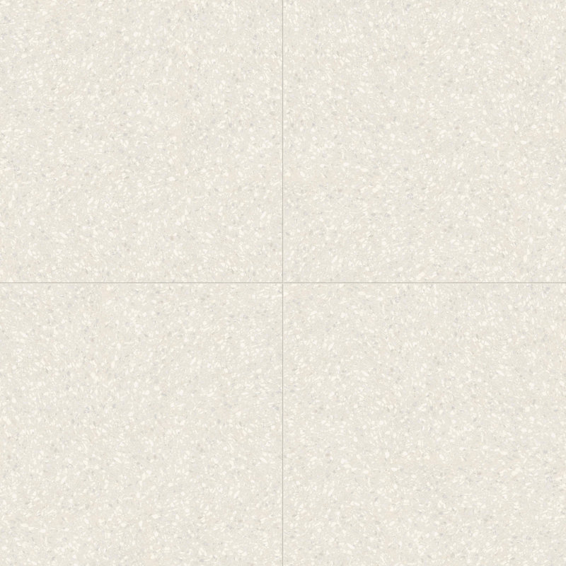 Carreau de porcelaine pour plancher et mur 48 po x 48 po Terrazzo Americana (2 pièces, 32 pieds carrés / caisse)