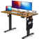 Hrithvik  Height Adjustable Computer Standing Desk with Storage Bag for Home Office