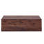Table basse 39,3 * 23,6 * 12 pouces en bois de noyer et en bois aggloméré - Design luxueux (table incluse seulement)