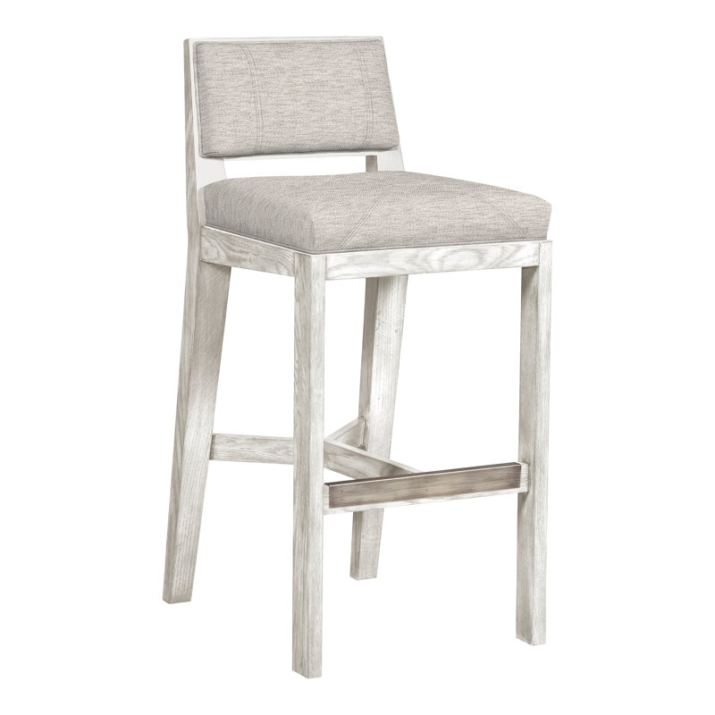 Thom Filicia 32.5'' Bar Stool, Casa Blanca, Impala Linen