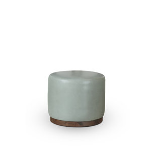 Repose-pieds en cuir Radius H 16 "
