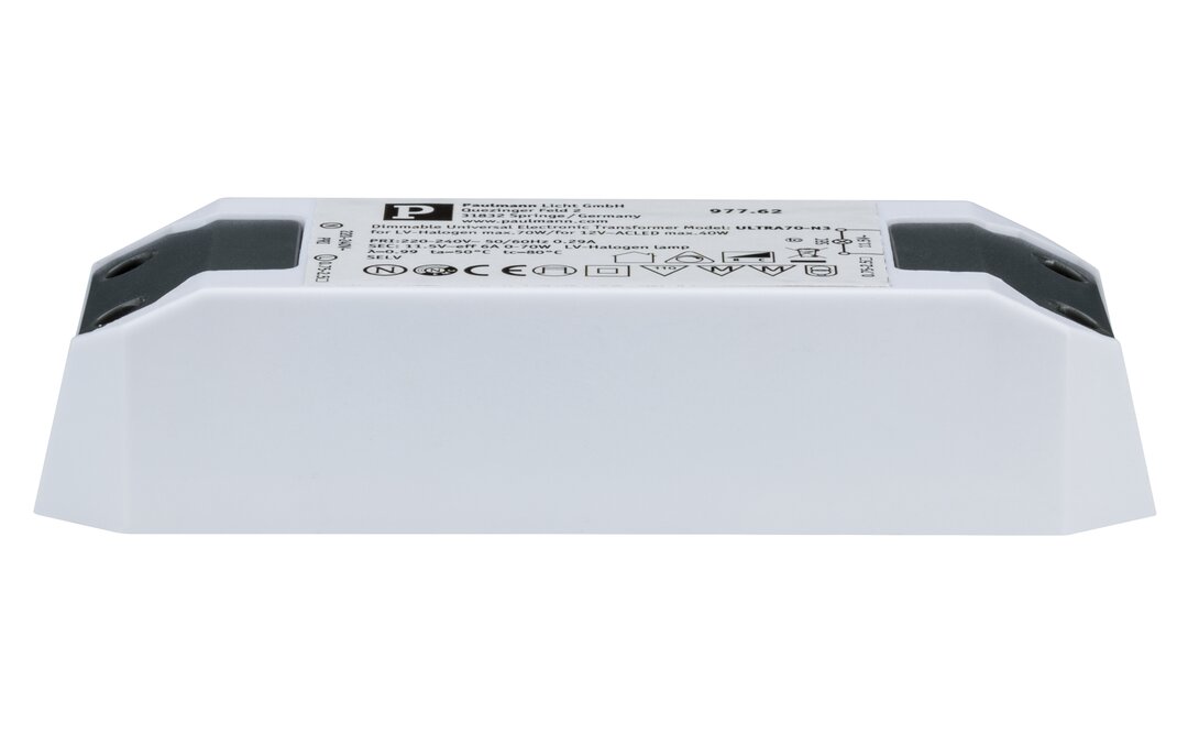 Elektroniktrafo Halo+LED 0-50W 50VA