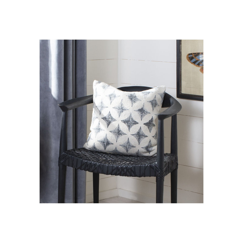 Kalen Cotton Reversible Throw Pillow