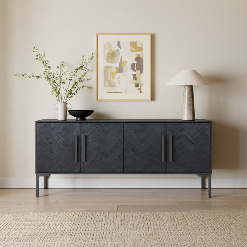 Brookland 77'' Wide Mango Solid Wood Sideboard
