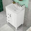 Meuble-lavabo avec 2 tiroirs et tablette réglable-1178600737