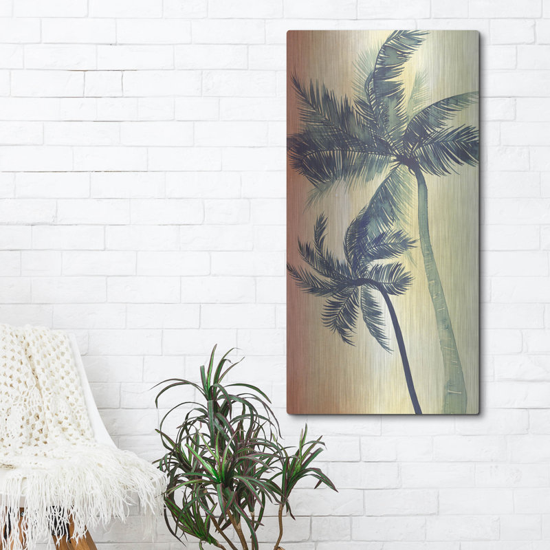 «Vintage Palms I» par Grace Popp