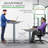 Juliet Adjustable Solid Wood Top Metal Base Standing Desk-1857793948-1857793950