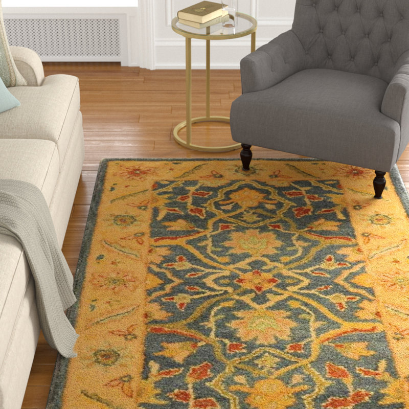 Tapis en laine touffeté à la main Dunbar, Rectangle 5 pi x 8 pi
