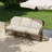 Kyla Wicker Patio Sofa with Cushions