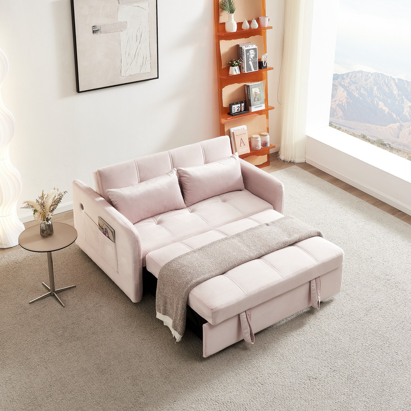 Latitude Run® Pull Out Couch Sleeper Sofa - Wayfair Canada
