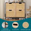 16 Pair Shoe Storage Cabinet