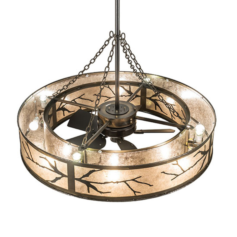 Branches Downrod Ceiling Fan