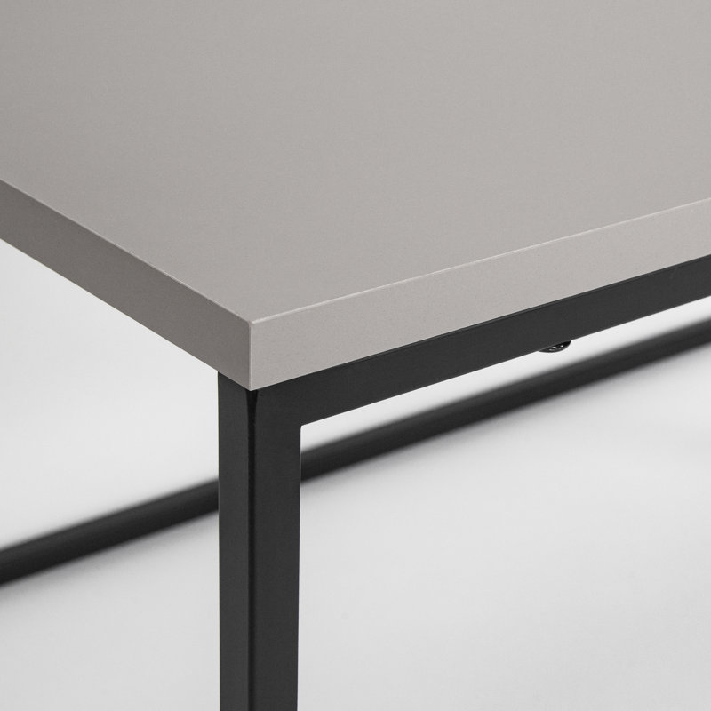 Aires Sled Coffee Table, Light Mocha