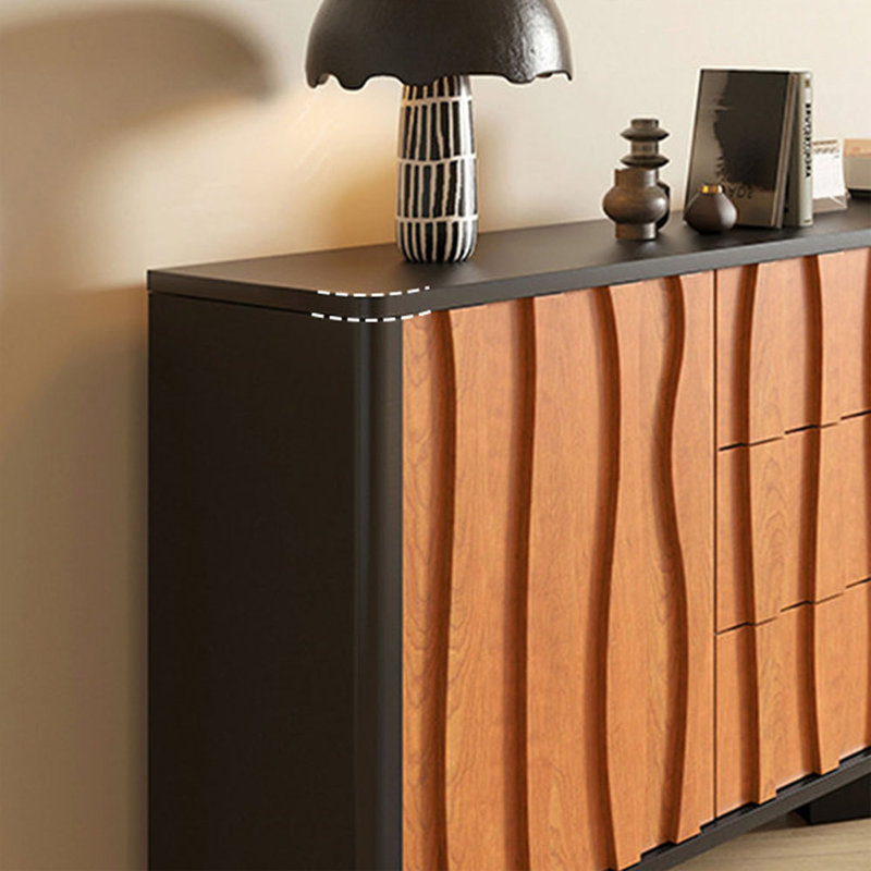 Buffet de rangement simple et multifonctionnel, H 37,41 po x l 59,05 po x P 15,74 po