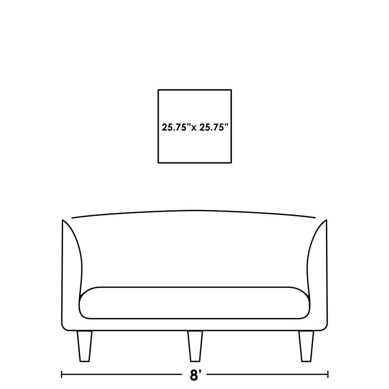 Lifeguard Stand VII Print by Adam Mowery, 25.75" H x 25.75" W, Glass Coat