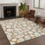 Tapis abstrait lavable à la machine intérieur / extérieur ACN2536-420464544-420464548