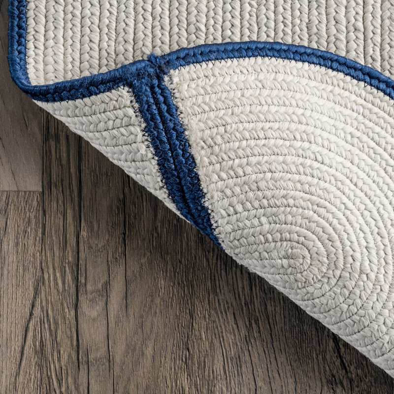 Tapis à motif tressé moderne Jolynn, Rectangle 5 pi x 8 pi