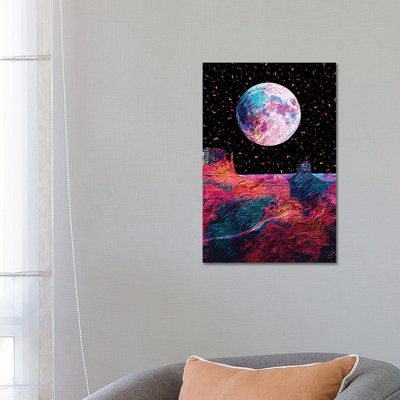 Full Moon XI by Gab Fernando - Wrapped Canvas Print
