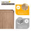 Meuble-lavabo mural simple 24 po avec lavabo en résine et meuble-lavabo mural 24 po