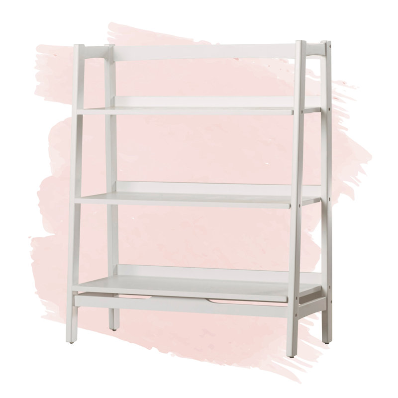 Union City Ladder Bookcase, White