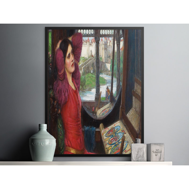 Wyche 1 Piece Floater Frame Wall Art, 20x30