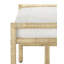 Olisa Upholstered Abstract Bench