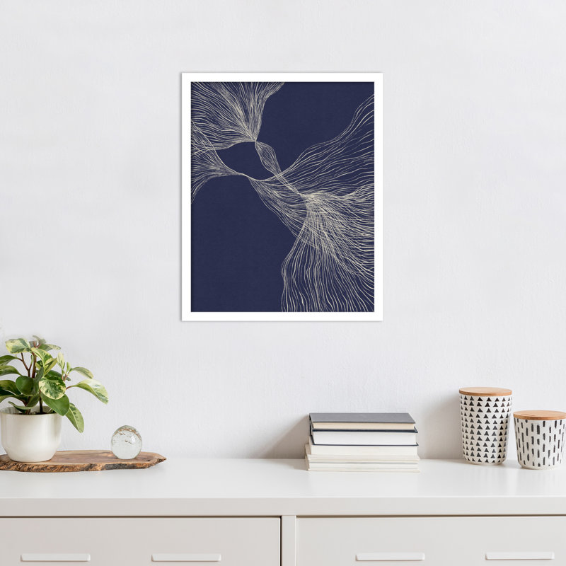 Interaction 1 by Alisa Galitsyna, 21" H x 17" W x 1" D, White