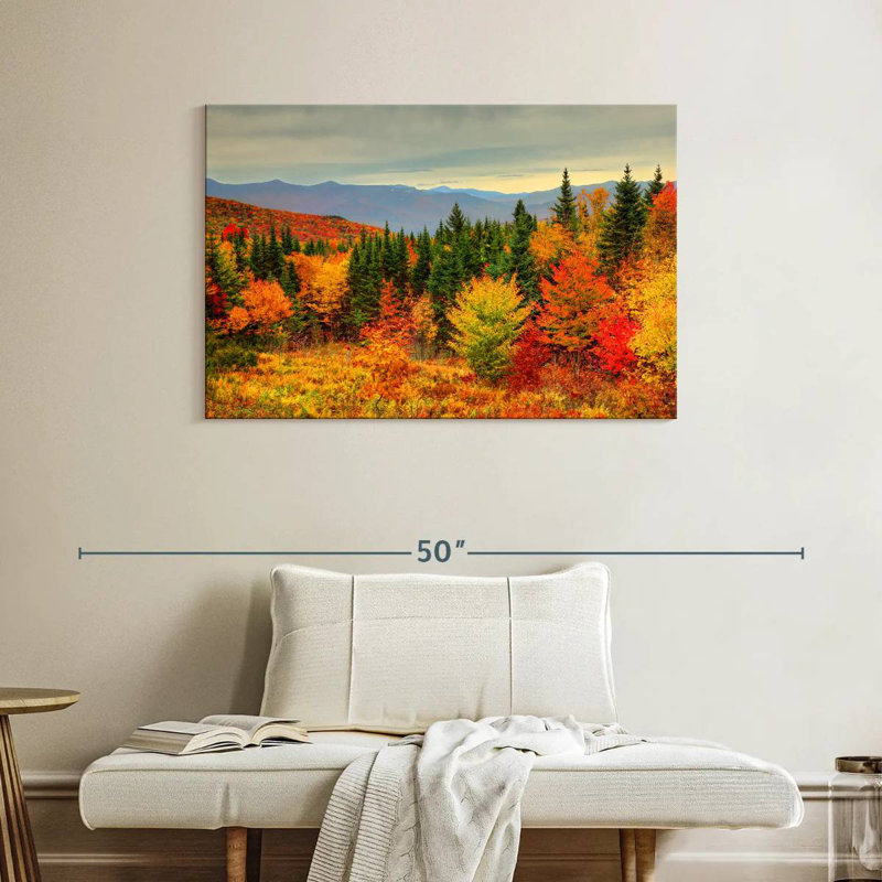 Alvord White Mountains Autumn, H 26 po x l 39 po