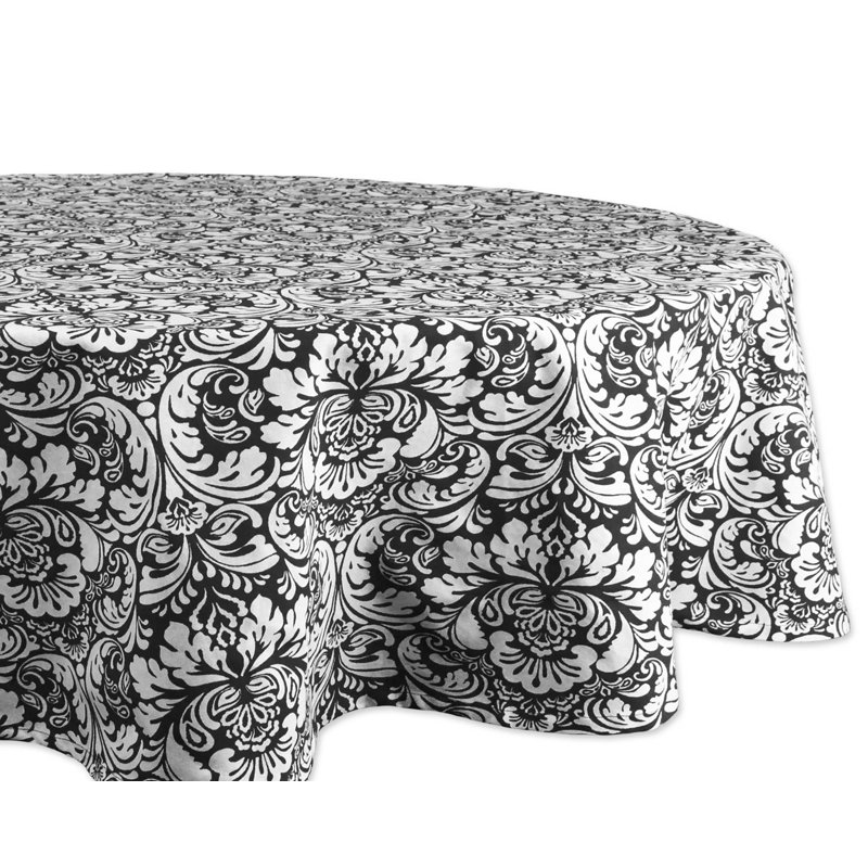 Angelia Tablecloth, Black