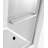Kingston Brass 60-Inch Acrylic Rectangular 3-Wall Anti-Skid Alcove Tub With Tub Door, Drain-108958953-108958950