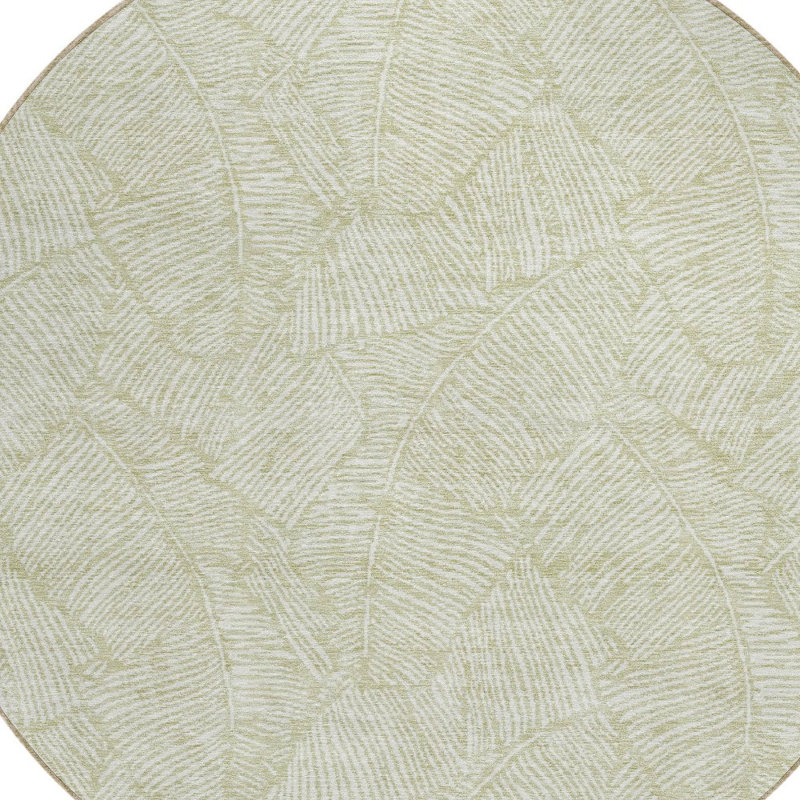 Tapis rond 8 po