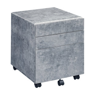 Rotem 16.5'' Wide 3 -Drawer Mobile File Cabinet