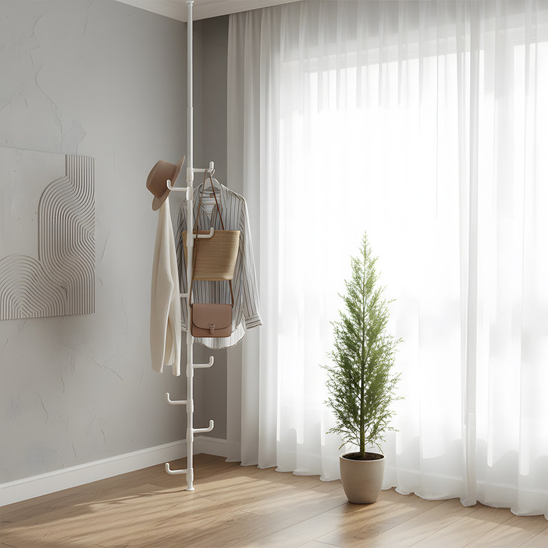 30cm Adjustable Clothing Rack, Silver