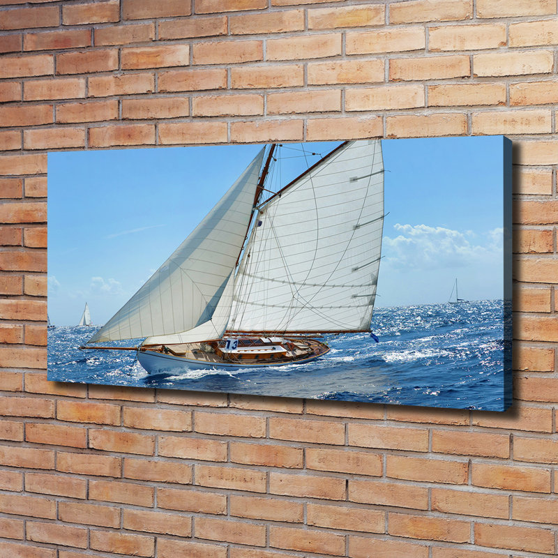 Yacht - Wrapped Canvas Print