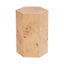 Table d'appoint Hexagon Burlwood