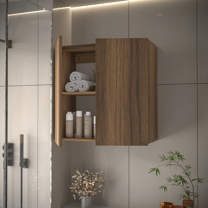 75cm Kitchen Pantry, Walnut