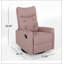GLIDER SWIVEL RECLINER CHAIR-1492803029