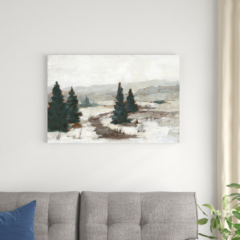 La fonte des neiges I, H 24 po x l 36 po