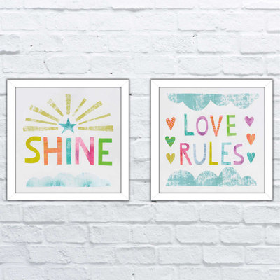 No Subject 2 - Piece Framed Art